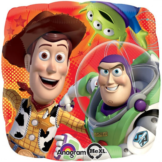 Disney Toy Story Woody and Buzz Foil Balloon, 18 inch, each