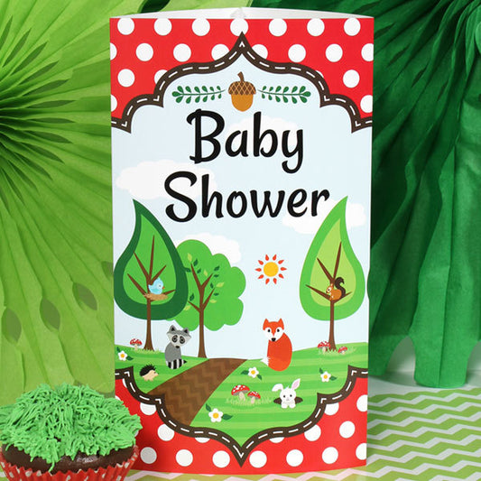 Birthday Direct's Woodland Baby Shower Tall Centerpiece