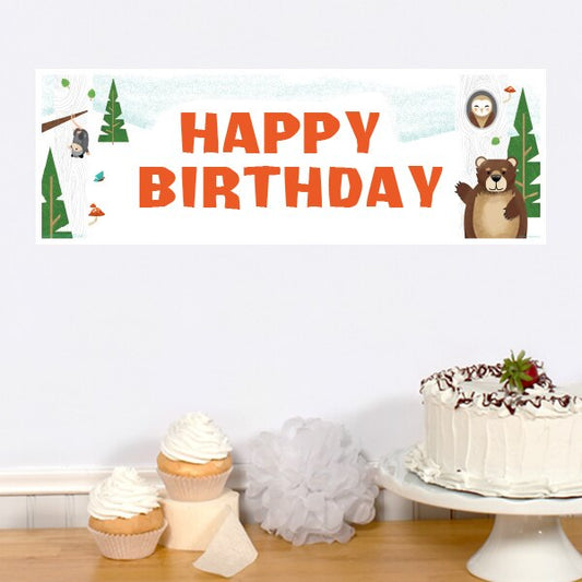 Birthday Direct's Wild Woodland Birthday Tiny Banners