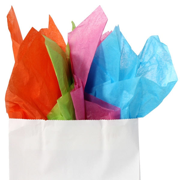Bright Color Mix Tissue Paper, 20 inch, set of 20