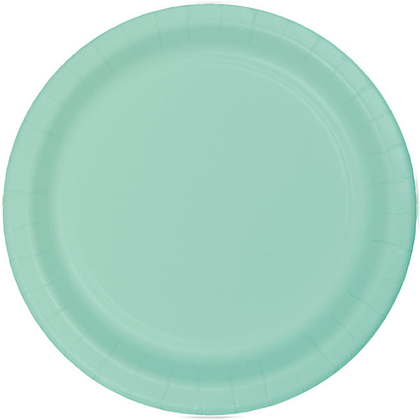 Fresh Mint Dinner Plates, 9 inch, 8 count