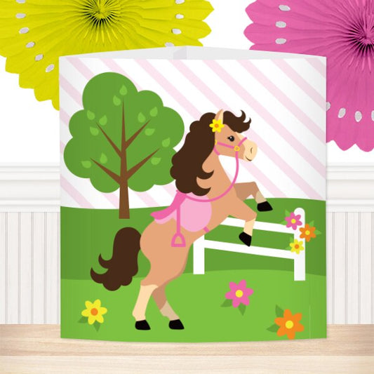 Birthday Direct's Playful Pony Party Centerpiece