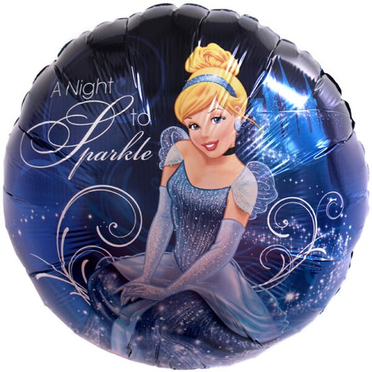 Disney Cinderella Foil Balloon, 18 inch, each