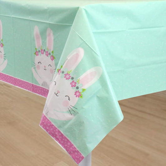 Little Bunny Table Cover, 54 x 102 inch, each