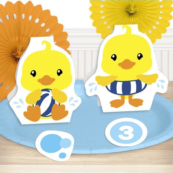 Birthday Direct's Little Ducky 3rd Birthday DIY Table Decoration