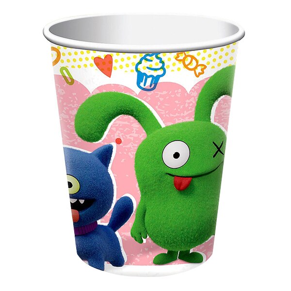 Ugly Dolls Movie Cups, 9 ounce, 8 count
