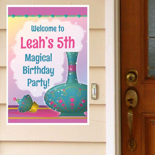 Birthday Direct's Genie Party Custom Door Greeter