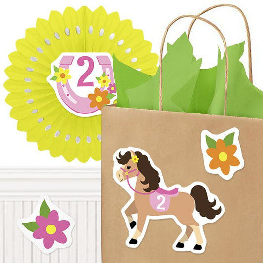 Birthday Direct's Little Pony 2nd Birthday Cutouts
