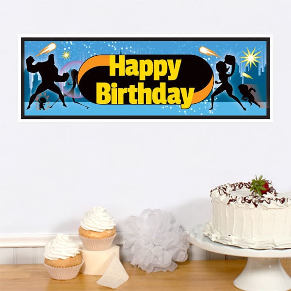 Phenomenal Family Birthday Tiny Banner, 8.5x11 Printable PDF Digital Download by Birthday Direct