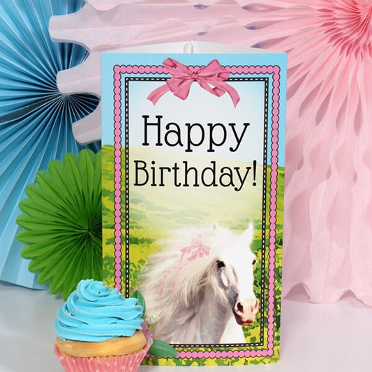 Birthday Direct's Horse Style Birthday Tall Centerpiece
