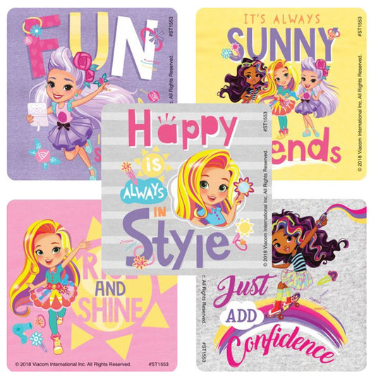 Sunny Day Stickers, 2.5 inch, 30 count