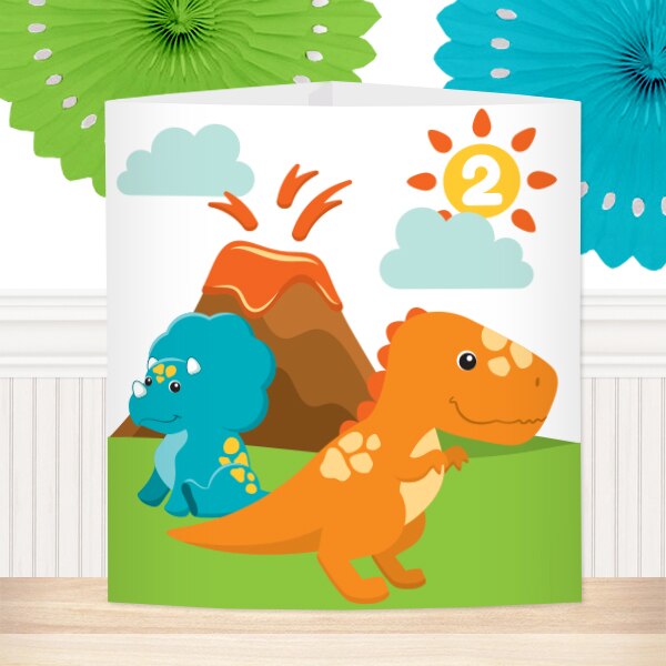Birthday Direct's Little Dinosaur 2nd Birthday Centerpiece