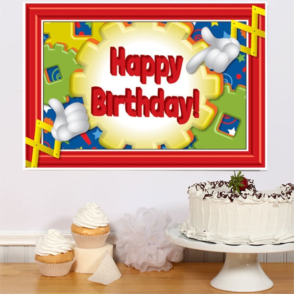 My Clubhouse Birthday Sign, 8.5x11 Printable PDF Digital Download by Birthday Direct
