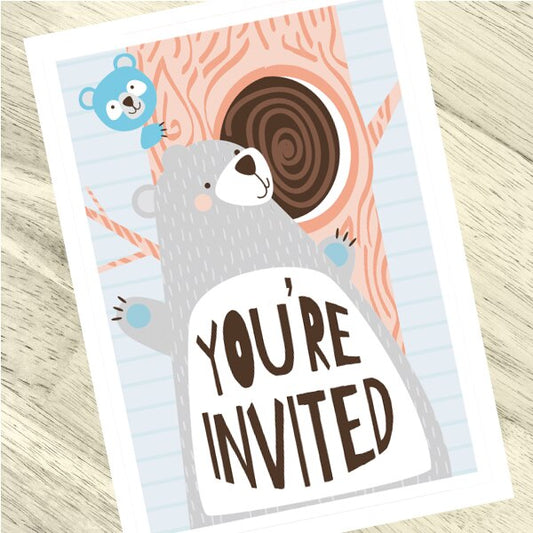 Birthday Direct's Bear Party Invitations