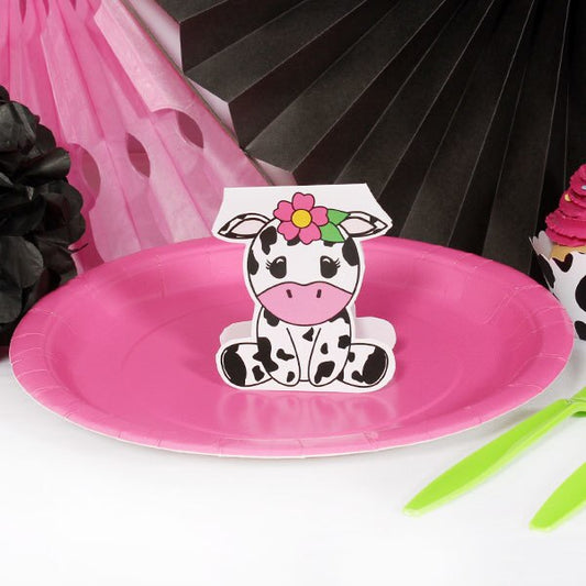Birthday Direct's Cow Pink Party DIY Table Decoration