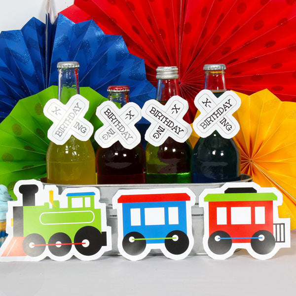 Birthday Direct's Little Train Birthday Cutouts