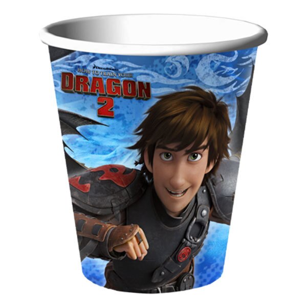 How to Train Your Dragon 2 Cups, 9 oz, 8 ct