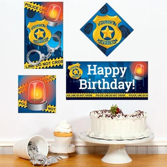 Birthday Direct's Police Birthday Sign Cutouts