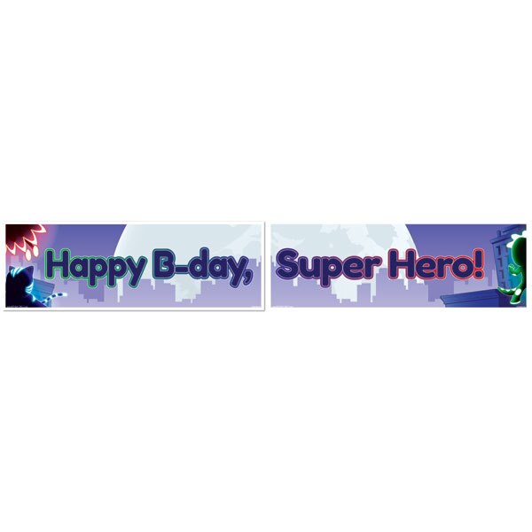 Birthday Direct's Pajama Hero Birthday Two Piece Banners