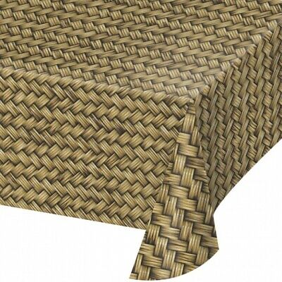 Bamboo Basket Weave Table cover, 54 x 108 inch