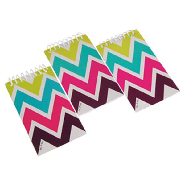 Bold Chevron Note Pads, favors, set of 12