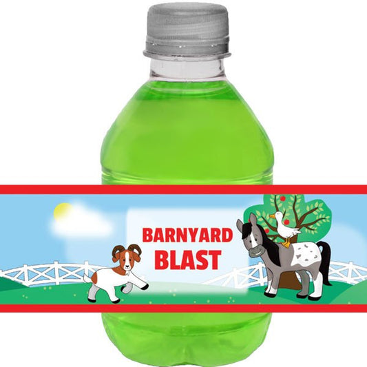 Birthday Direct's Farm Birthday Party Water Bottle Labels