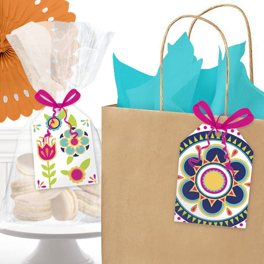 Birthday Direct's Fiesta Boho Party Favor Tags