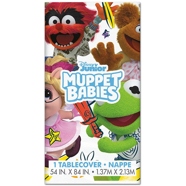 Disney Muppet Babies Table Cover, 54 x 84 inch, each