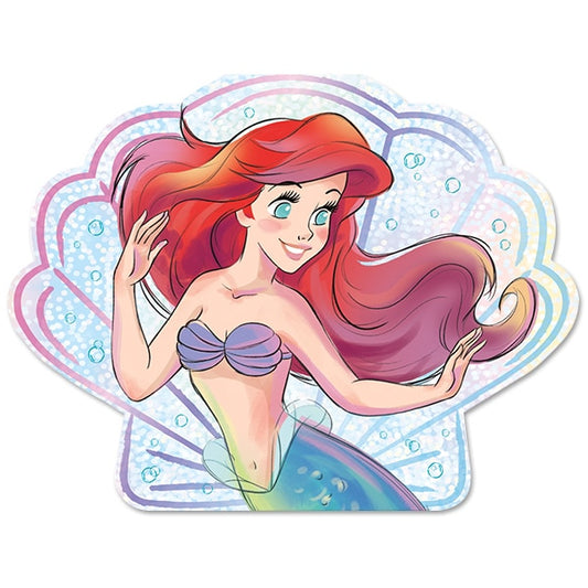 Disney Princess Ariel Invitations, Fill In with Envelopes, 5 x 4 in, 8 ct