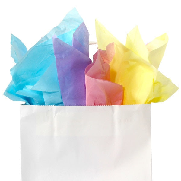 Pastel Color Mix Tissue Paper, 20 inch, set of 20