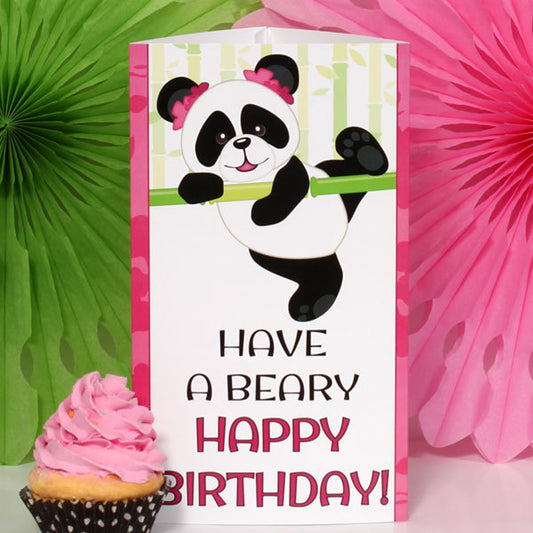 Birthday Direct's Little Panda Birthday Tall Centerpiece