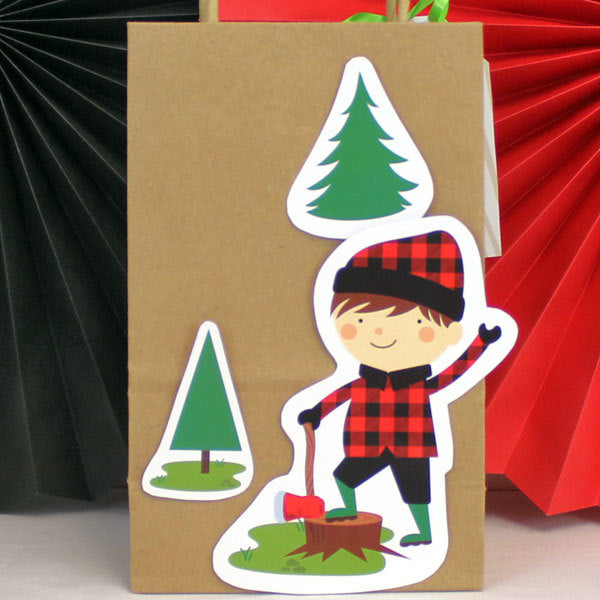 Birthday Direct's Little Woodsman Party Cutouts
