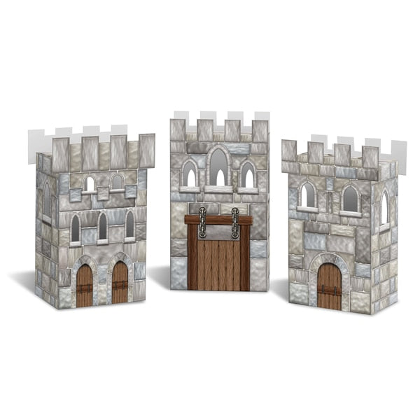 Castle Favor Box, 3 count, 6 inch
