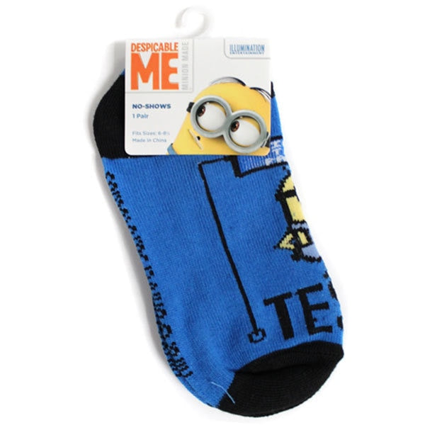 Despicable Me Minions Ankle Socks Size 6-8, 1 pair