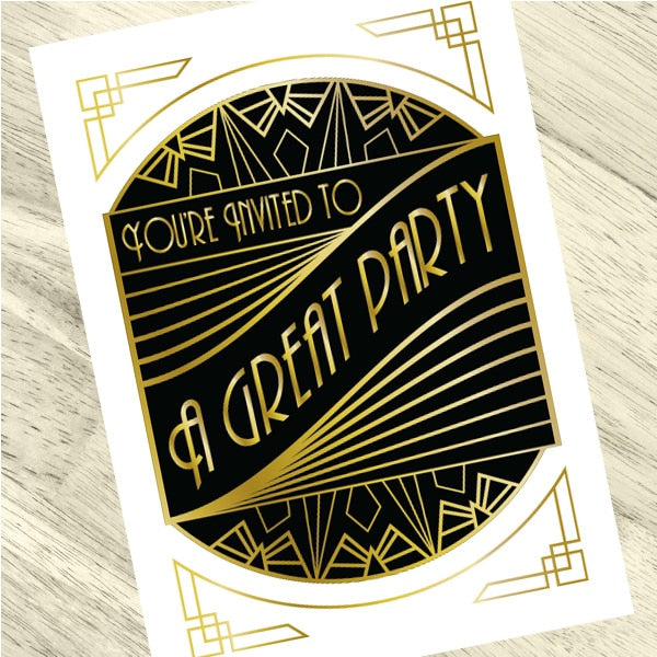 Birthday Direct's Roaring 20s Party Invitations