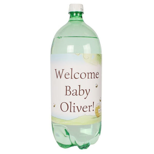 Birthday Direct's Little Honey Bee Baby Shower Custom Bottle Labels