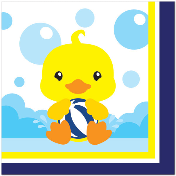 Birthday Direct's Little Ducky Party Lunch Napkins