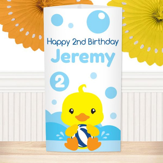 Birthday Direct's Little Ducky 2nd Birthday Custom Centerpiece