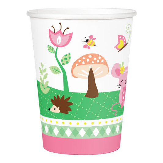 Little Garden Party Cups, 9 oz, 24 ct