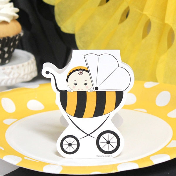 Birthday Direct's Bumble Bee Baby Shower DIY Table Decoration