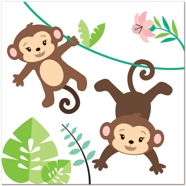 Birthday Direct's Little Monkey Party Lunch Napkins