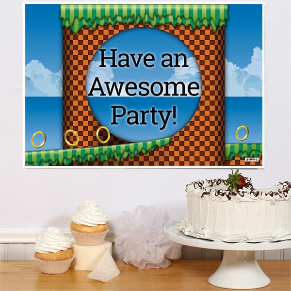 Gaming Zone Party Sign, 8.5x11 Printable PDF Digital Download by Birthday Direct