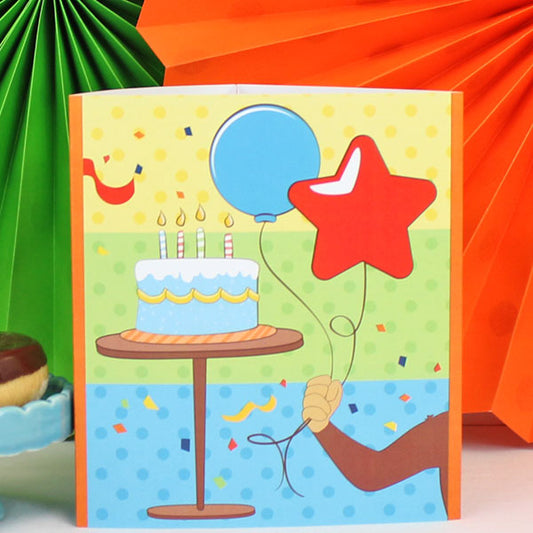 Birthday Direct's Playful Monkey Party Centerpiece