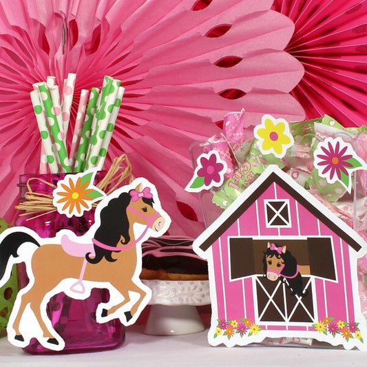 Birthday Direct's Playful Pony Party Cutouts