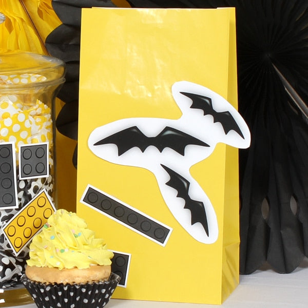 Birthday Direct's Lock Blocks Bat Party Cutouts