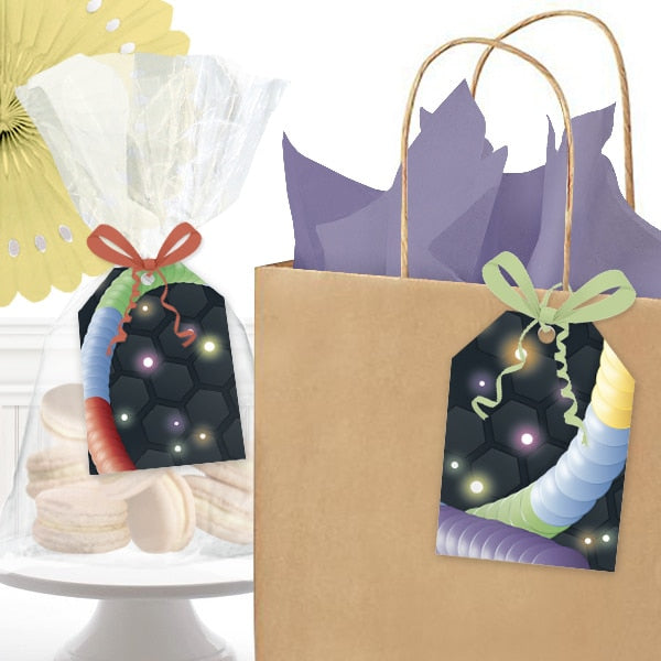 Birthday Direct's Glow Worms Party Favor Tags