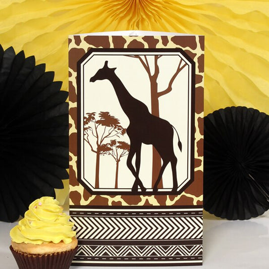 Birthday Direct's Animal Print Giraffe Party Tall Centerpiece