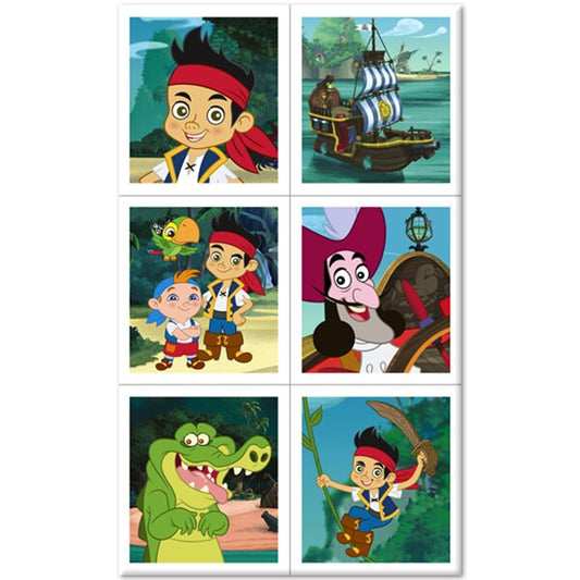 Jake and the Never Land Pirates Stickers, set, 4 count
