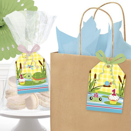 Birthday Direct's Frog 1st Birthday Favor Tags