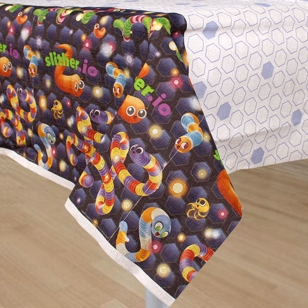 Slither.io Table Cover, 54 x 96 inch